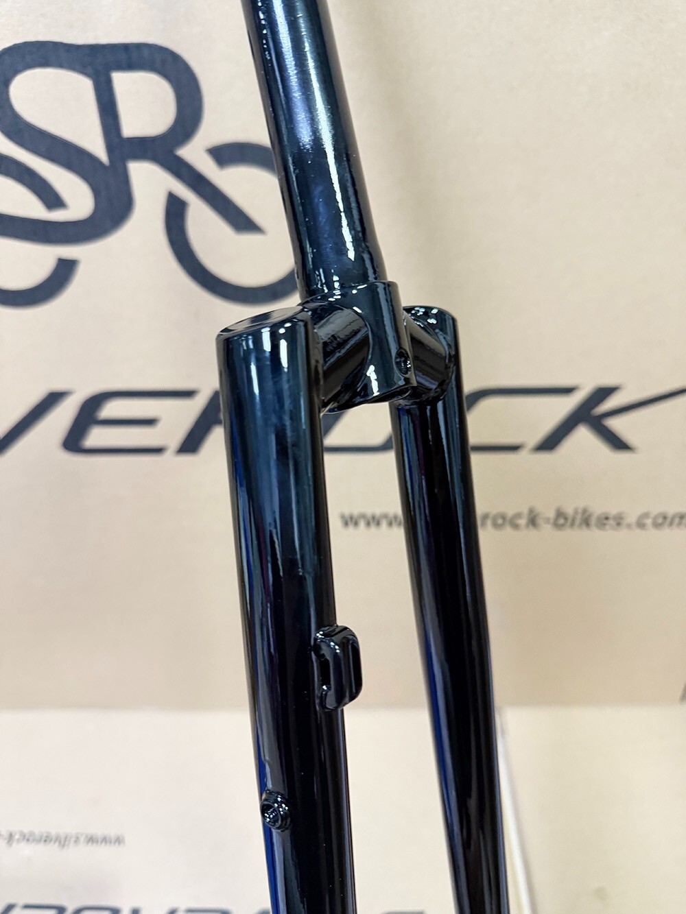 Chromoly Steel Road Bike 700C Rigid Fork 28.6mm 25.4mm Disc Brake Gravel Classic