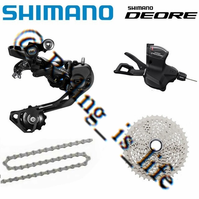 SHIMANO Deore 1×10 Speed MTB Groupset SL-M6000 Right+RD-M6000 W/CS-M4100 42T 4Pc