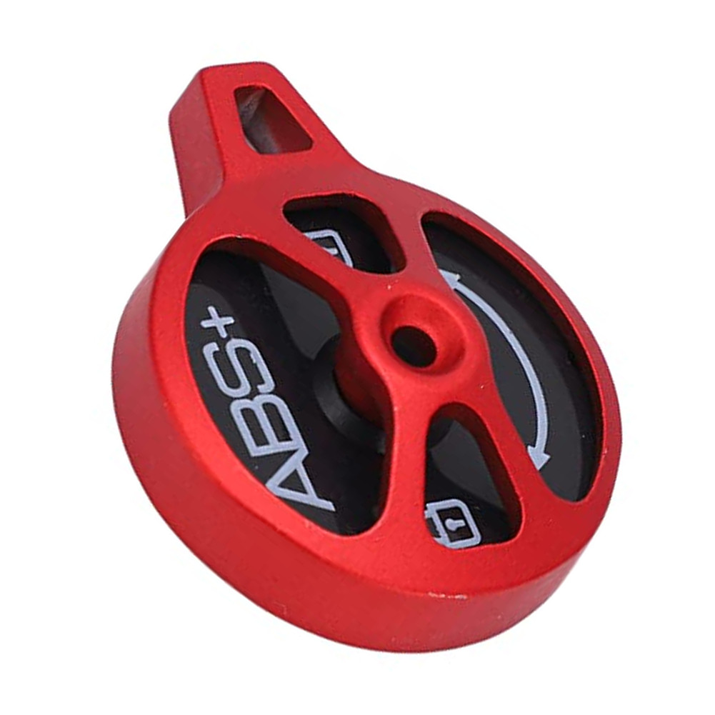 For Mountain Bike Shoulder Lock Switch Aluminum 5x5x3cm Red Black Blue