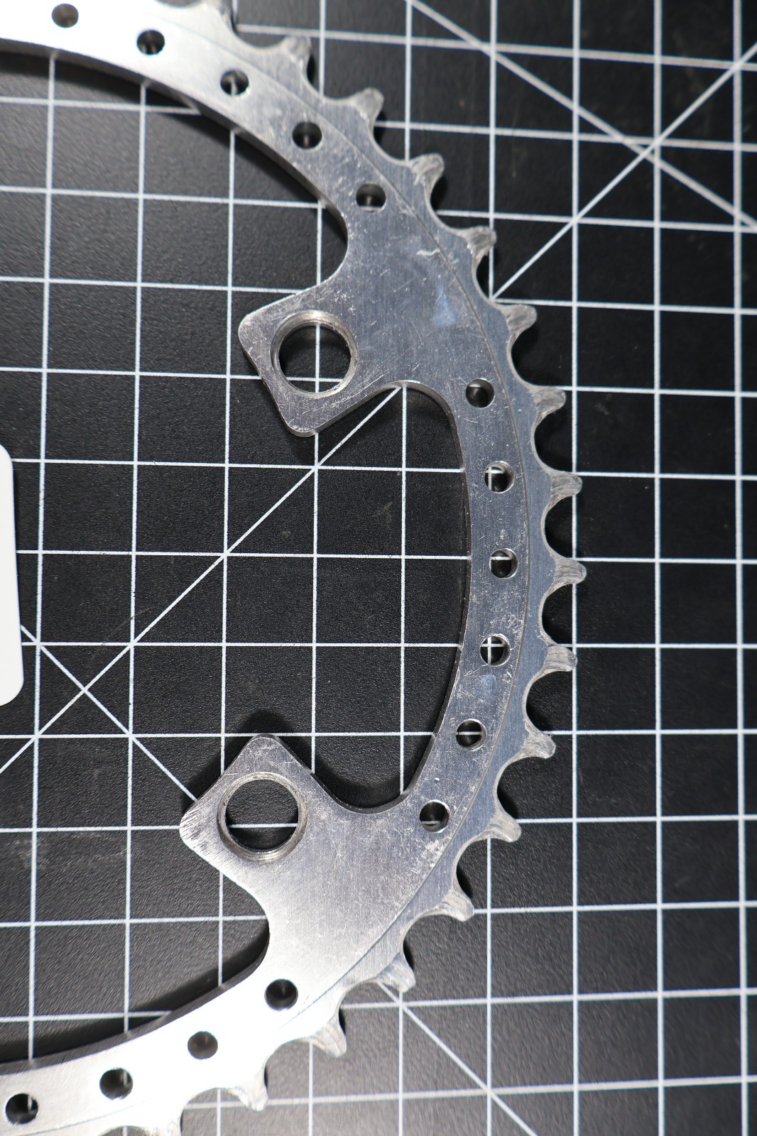 Unbranded Drillium Drilled Alloy Chainring | 110 BCD / 42T / VGC Vintage
