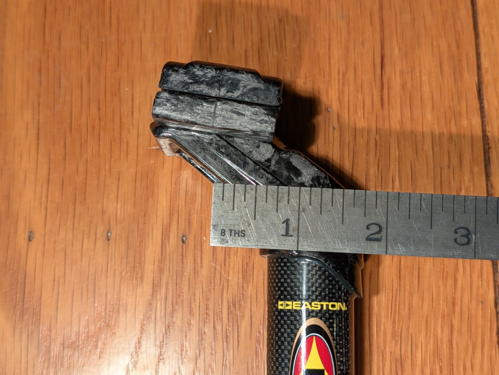 Easton EC90 Carbon Seatpost 27.2 mm x 260mm, matrix composite, road bike