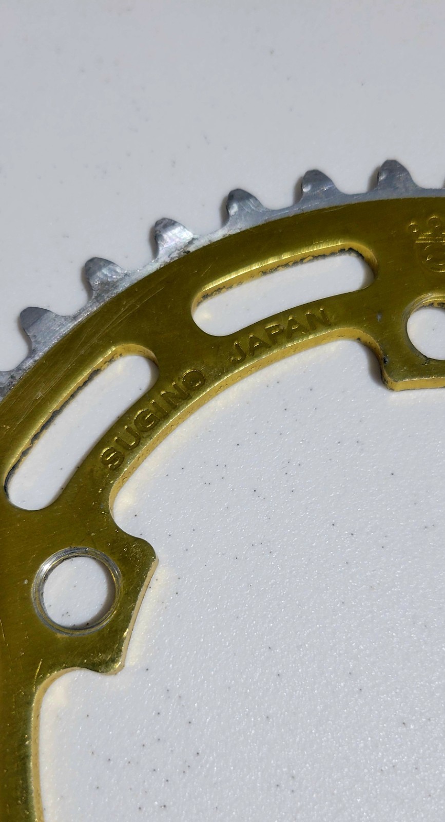 Sugino Crown BMX 42T Gold Chainring Sprocket