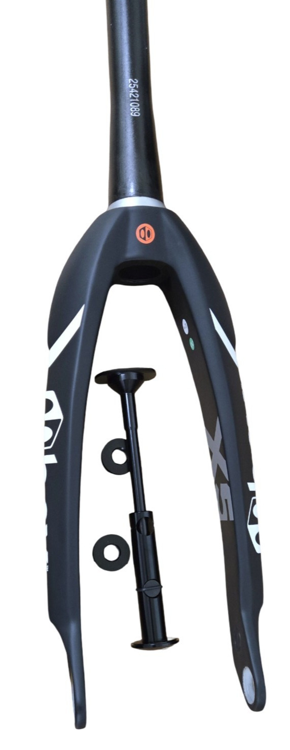 Box ONE X5 Pro Carbon Forks 20» 20mm 1.5» alloy steerer Black BMX RACE