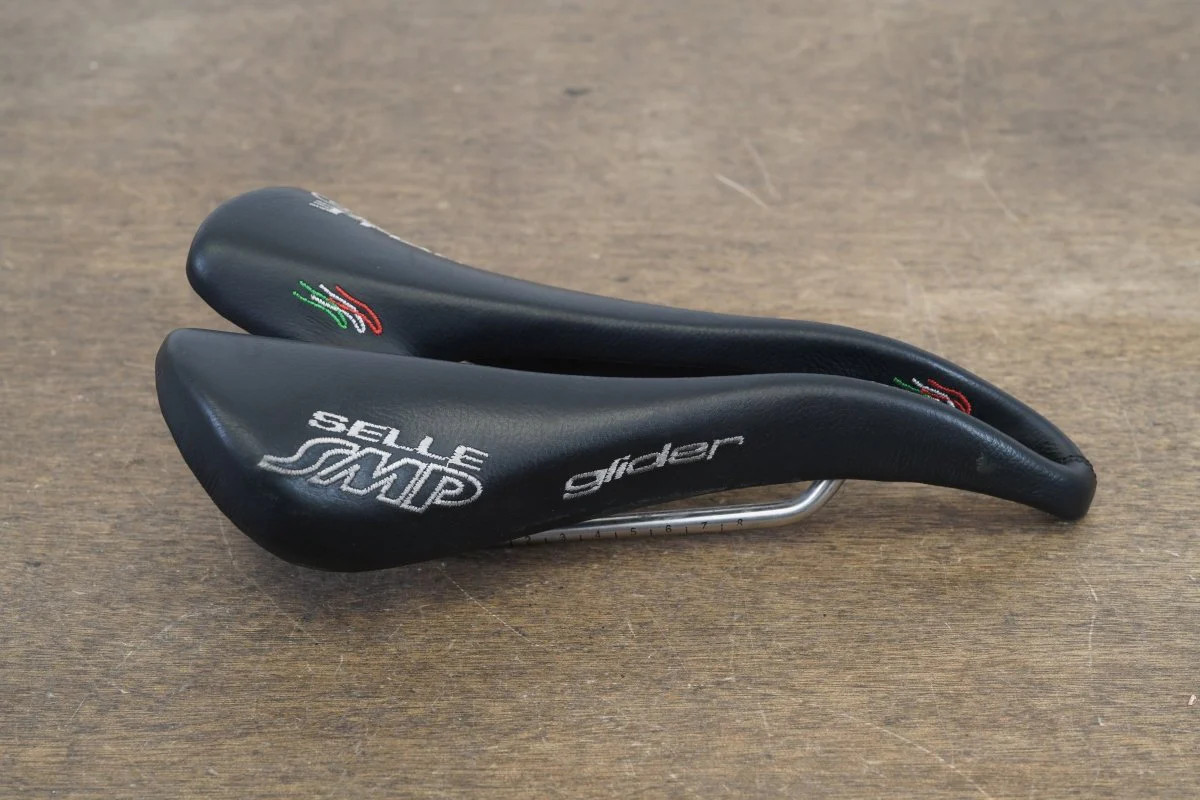 132mm Selle SMP Glider Stainless Steel Rail Road Saddle 306g