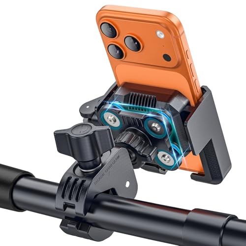 Anti-Vibration Bike Phone Holder – Shockproof Motorcycle Phone Mount
