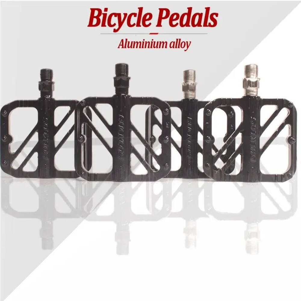 BUCKLOS R36 Bicycle Pedals Sealed DU Bearing Flat Pedals for BMX Road Bike Cycli
