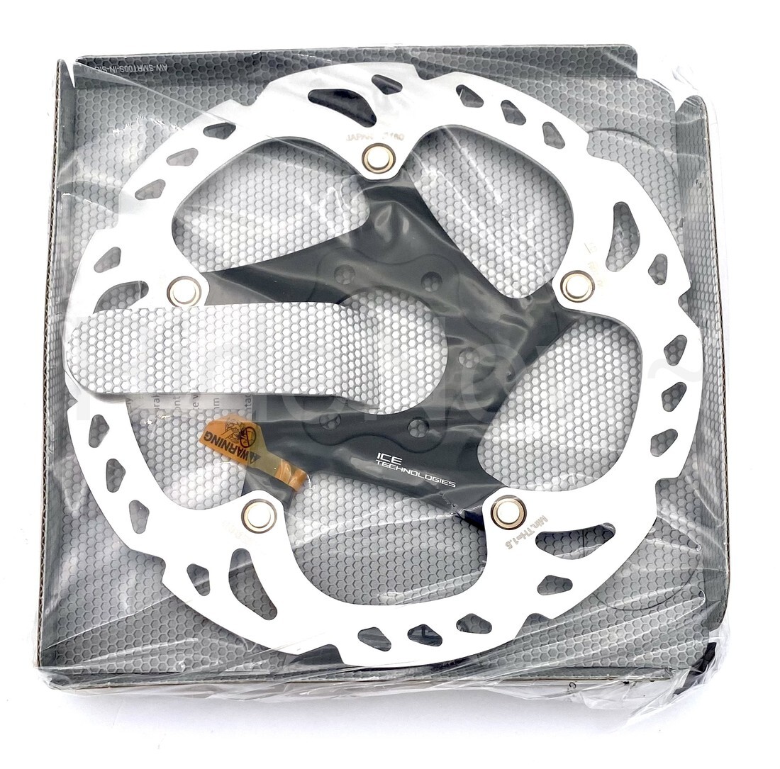 New 2x Shimano XT Ice-Tech SM-RT86 6 Bolts Disc Brake Rotors