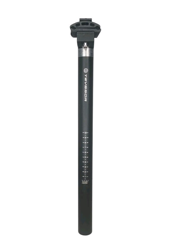 New Teyssor Alloy Seatpost–30.9 x 400mm, Black Mountain Bike, Road Bike, Gravel