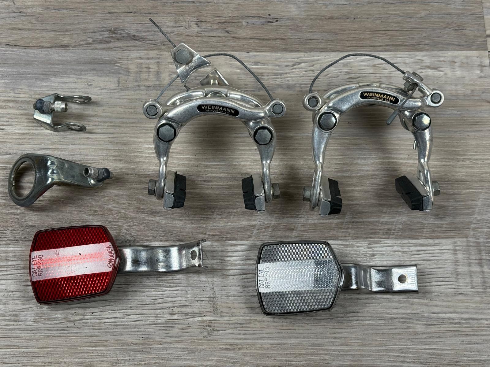 Weinmann Vainqueur 610 Center Pull Brake Calipers Front & Rear Black Label