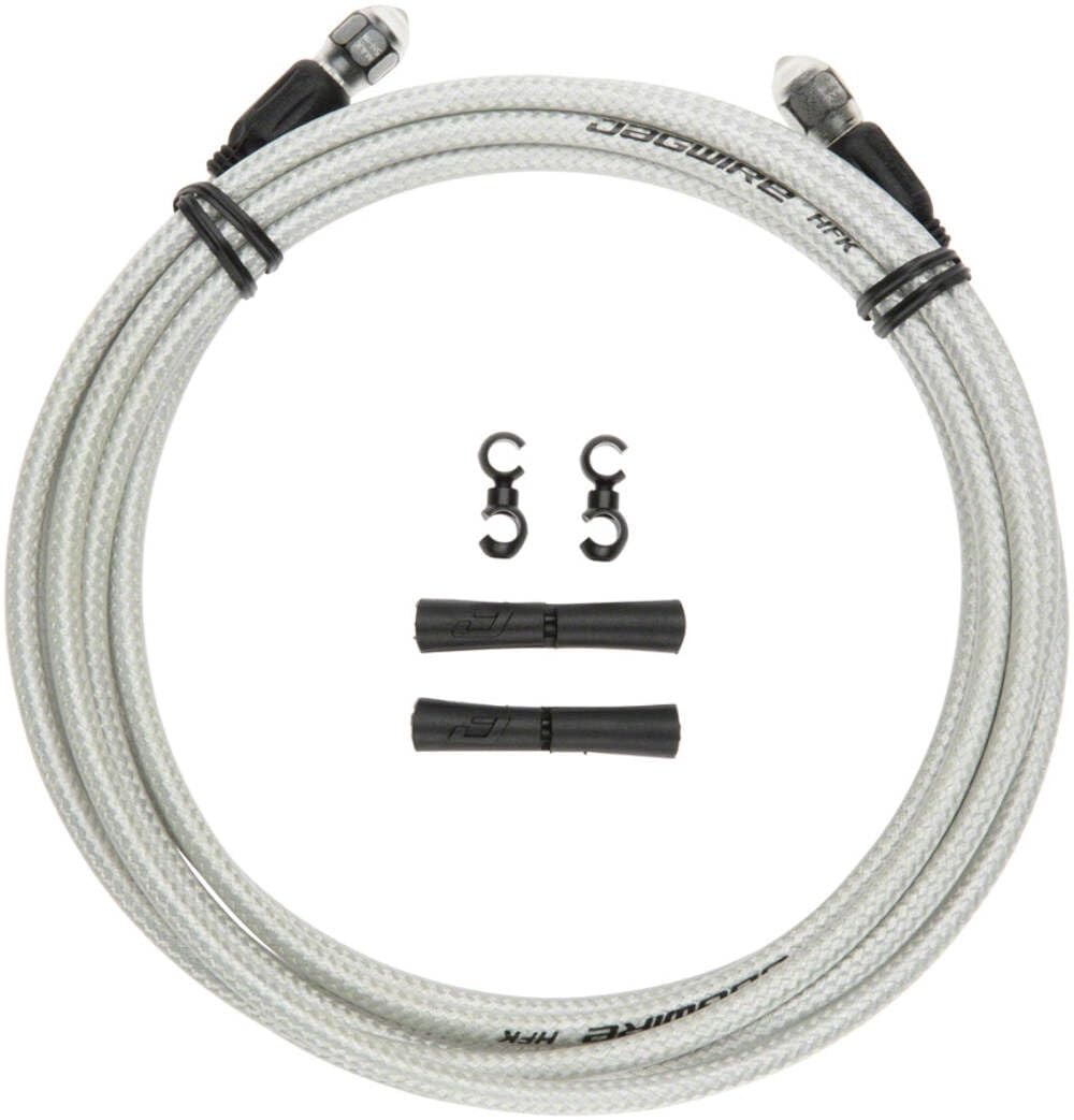 JAG WIRE HBK408 Mountain Pro Hydraulic Hose Steering 5mm x 254mm, Silver