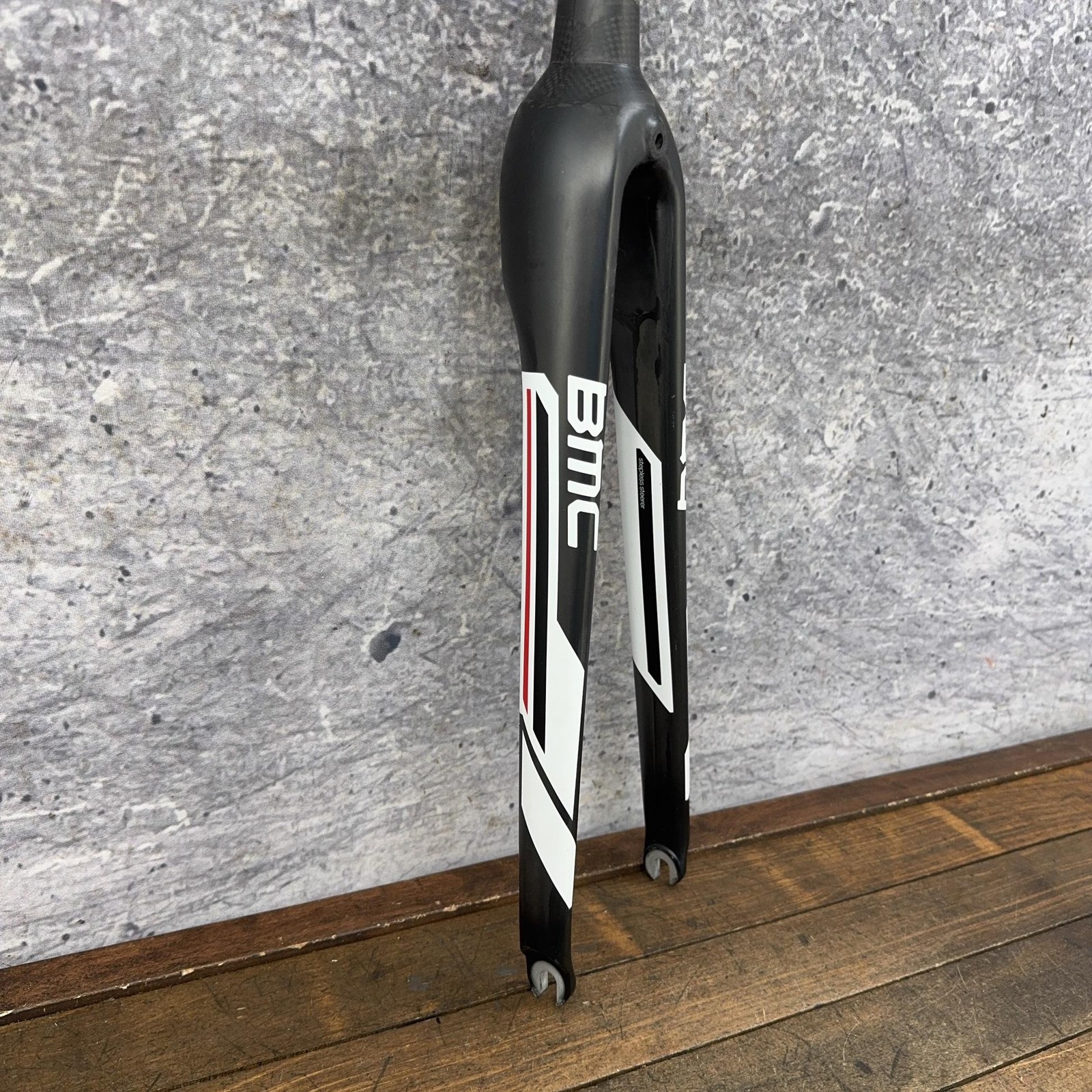 BMC SLR02 Carbon 700c Fork Tapered Threadless Caliper QR Black Road Race