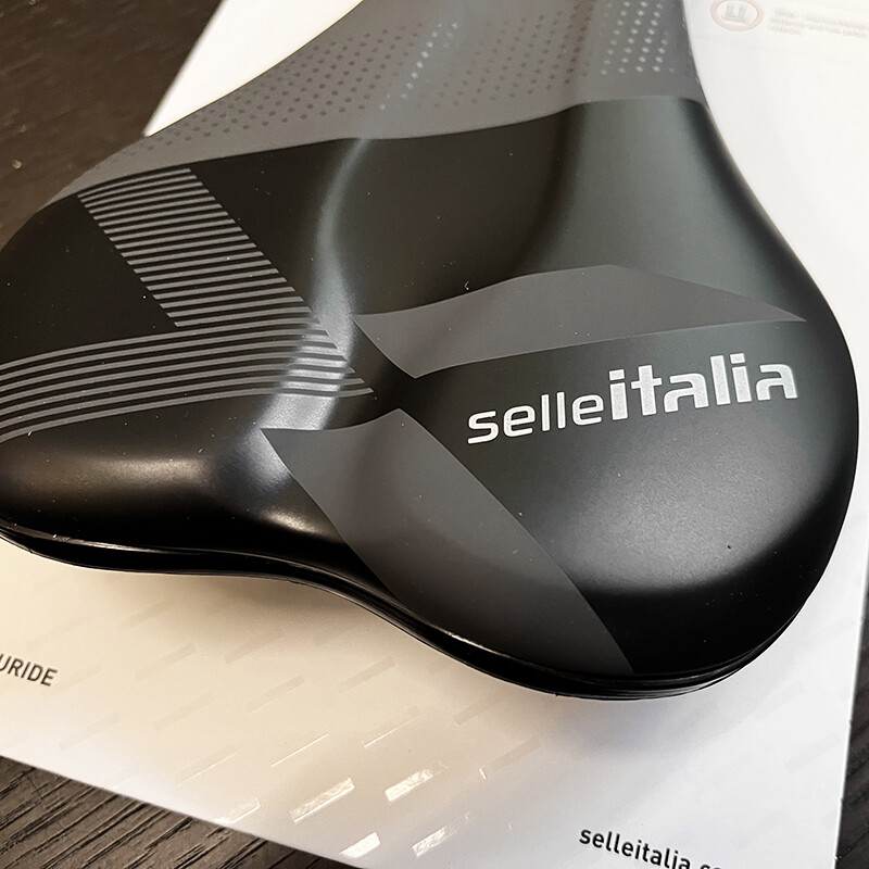 Selle Italia X-Bow L1 155x255mm TI316 Tube Rail Road Saddle (Black)