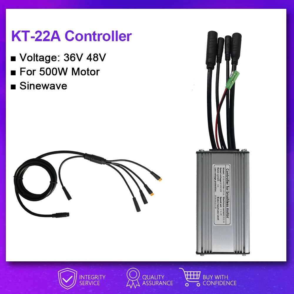 Brushless Motor Controller for E-bike 15A-50A 250W-3000W Wheel Motor Controller
