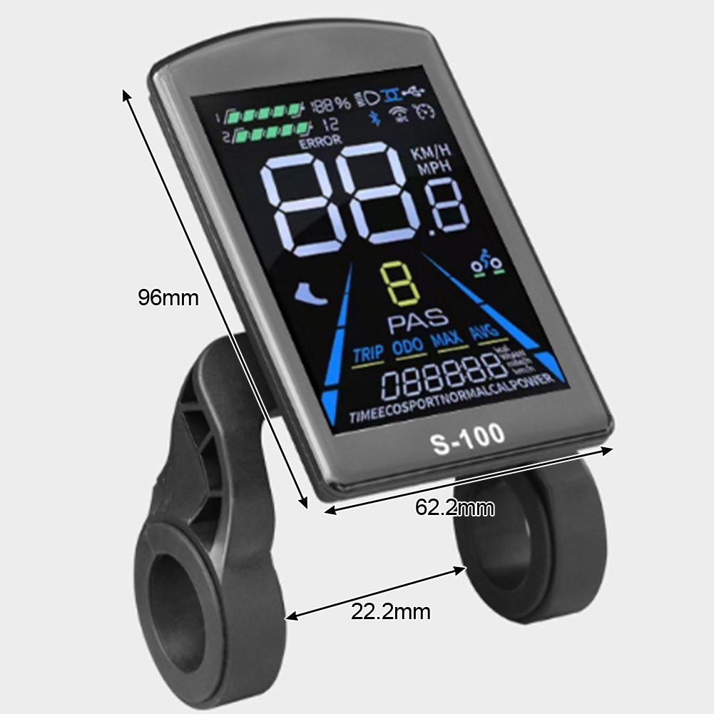 Electric Bike Controller Kit for 36V 48V Motors with Display and Throttle