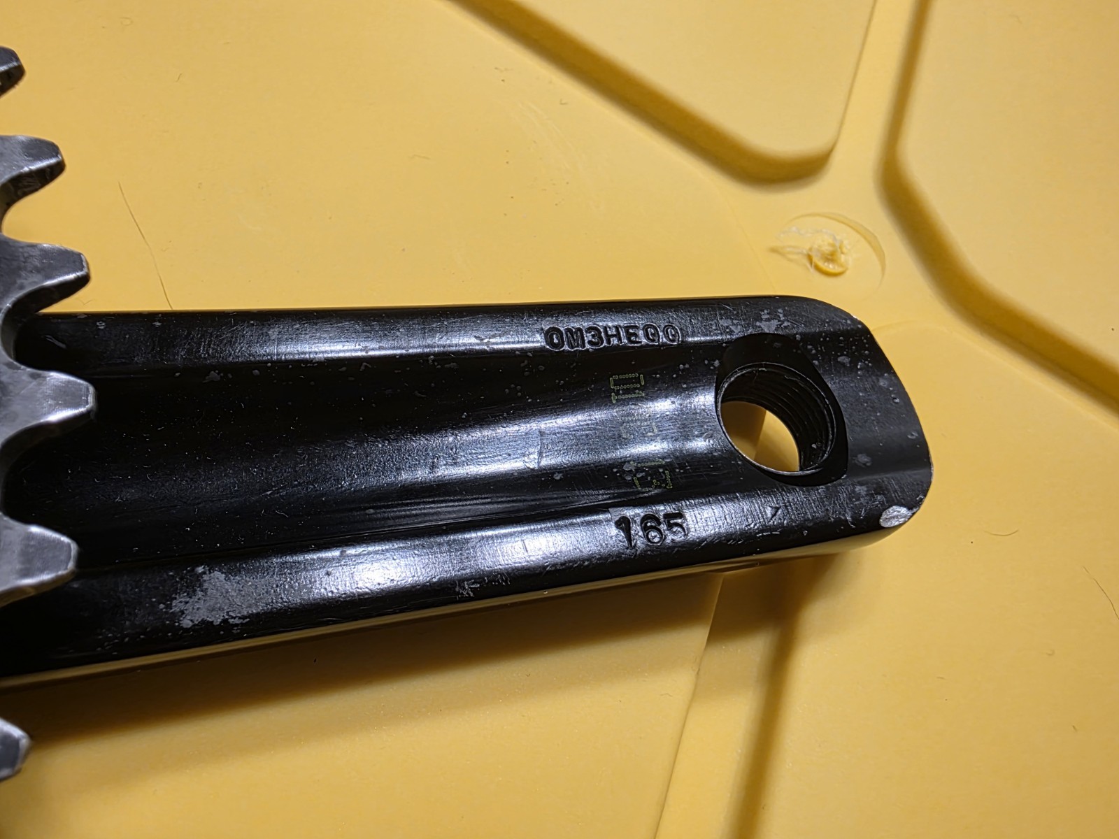 Sram Omnium Crankset 165mm, Track, Fixed Gear, Bike, 144 BCD Sugino Chainring