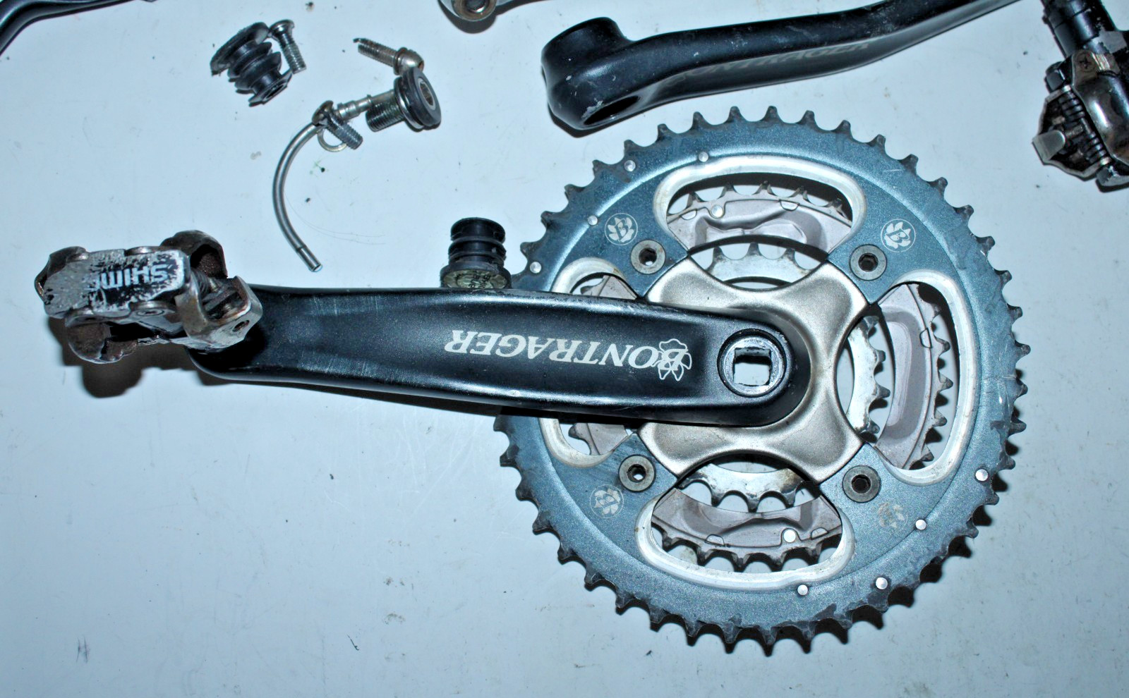 MTB Groupset Bontrager Race Crankset ST-M760 FD-M751 RD-M952 Avid Single Digit 5