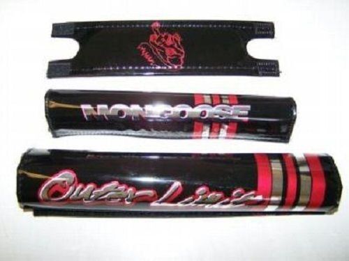 SET MONGOOSE «OUTER LIMIT» FRAME PADS FOR BOYS’ BICYCLE PART 518
