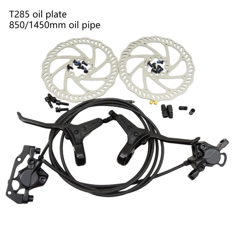 Durability Alloys Bike Hydraulic Brakes Front Rear Disc Set General Mtbs Road