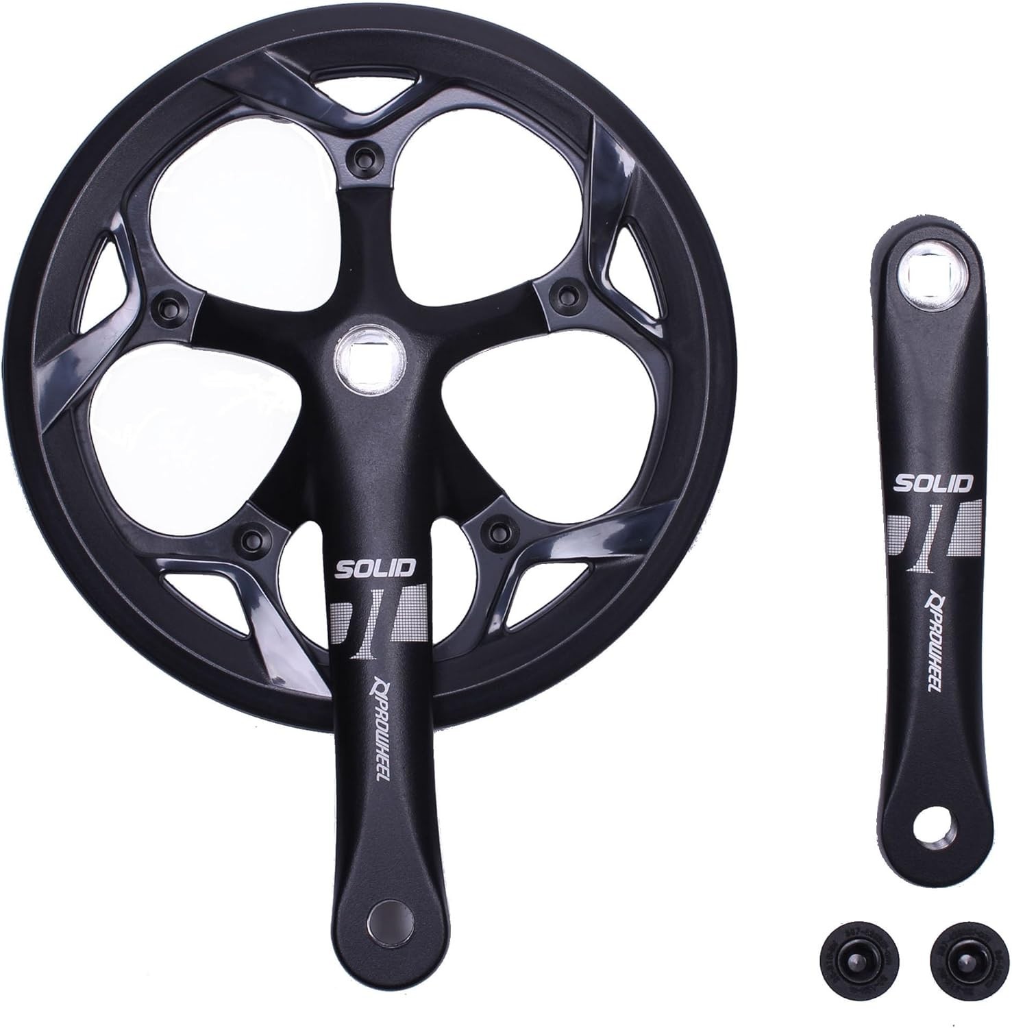 130MM BCD 52T Bike Crankset,165Mm/170Mm/172.5Mm/175Mm Crank Arm Set,Chainwheel a