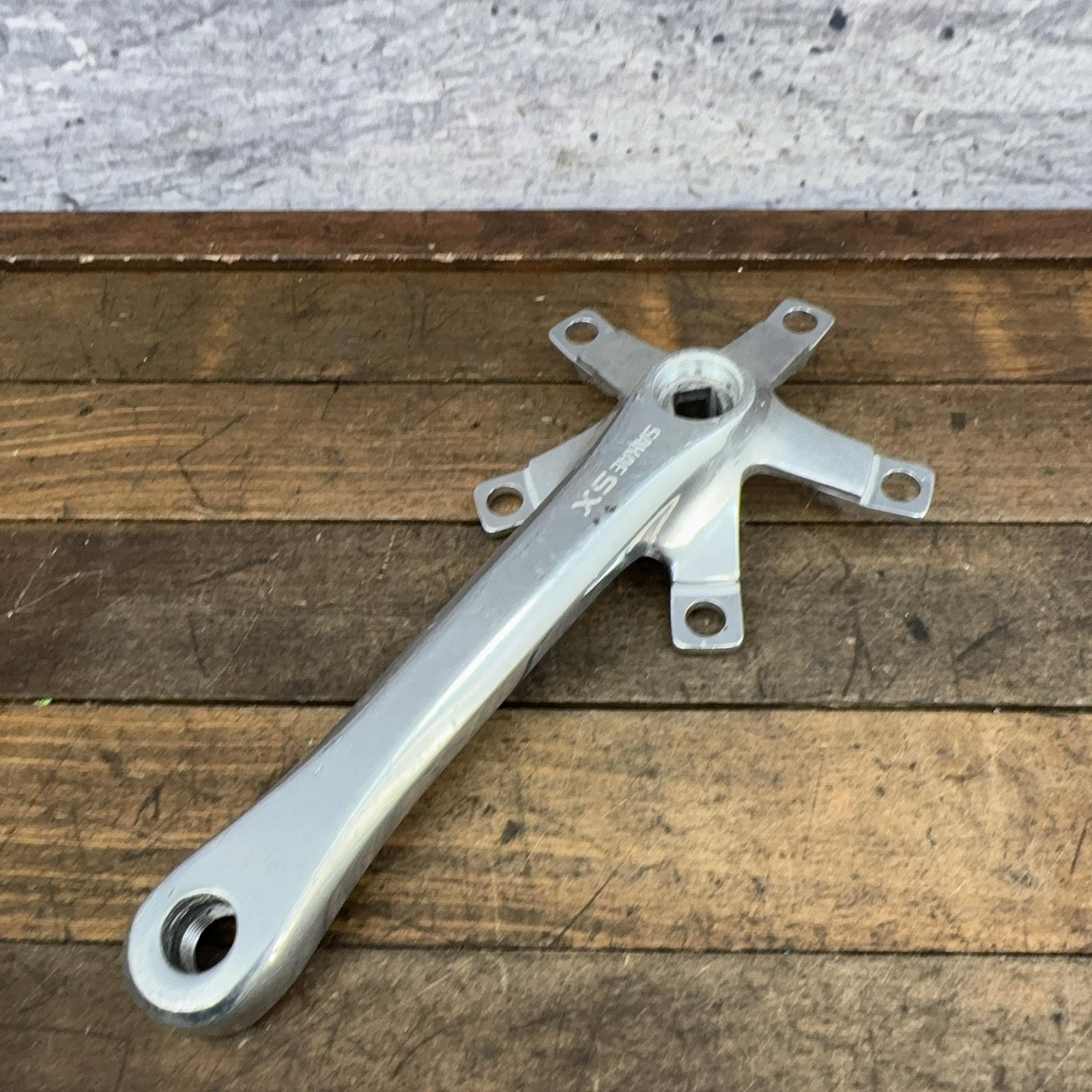 Vintage Sakae SX Crank Arm RIGHT 170mm 110 BCD Square Taper Triple Silver
