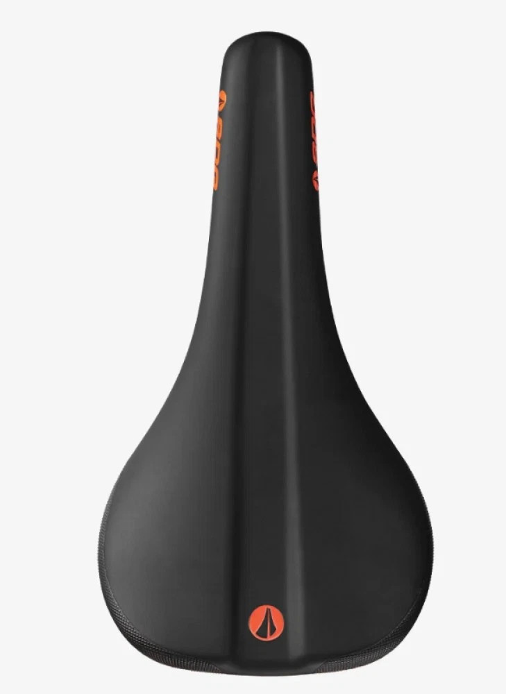 SDG Bel-Air V3 Bike Bicycle Saddle Road MTB E-MTB Comfort Saddle – Black/Orange
