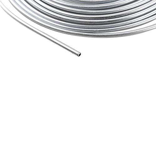3/16″ Brake Line Kit Steel Tube Roll with Fittings 25 Feet Zinc-coating