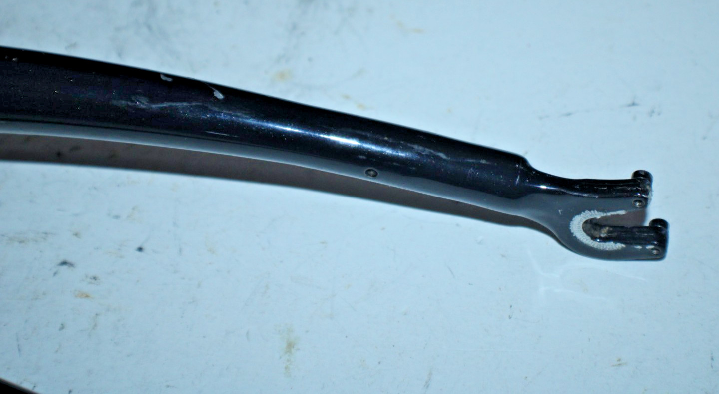 Vintage Trek Carbon 700c Racing Road Bike Blade Fork 1″ Threaded 160mm Ships USA