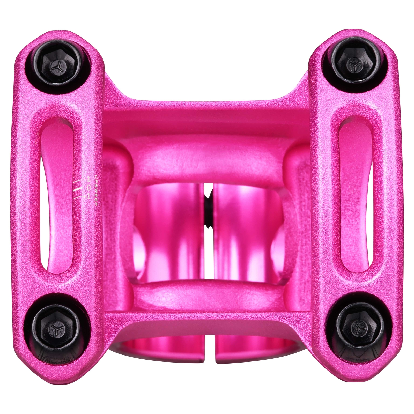 SPANK SPLIT Stem 33mm Pink Aluminum | Ultra-Short Stack Height And True 0-Deg