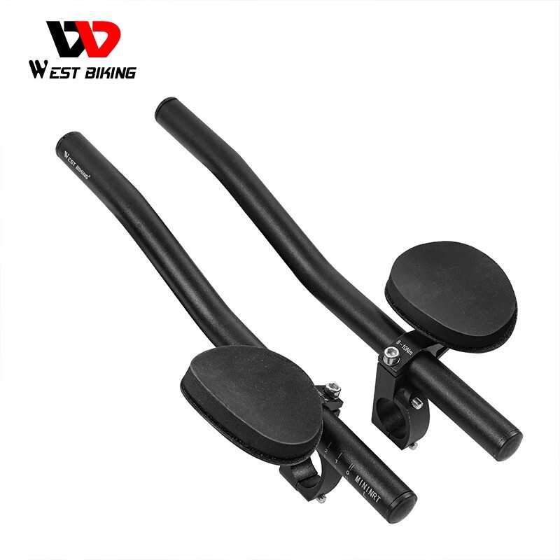 Rest Bicycle Handlebar Clip on Aero Bars Road Bike Extension Triathlon Aerobars