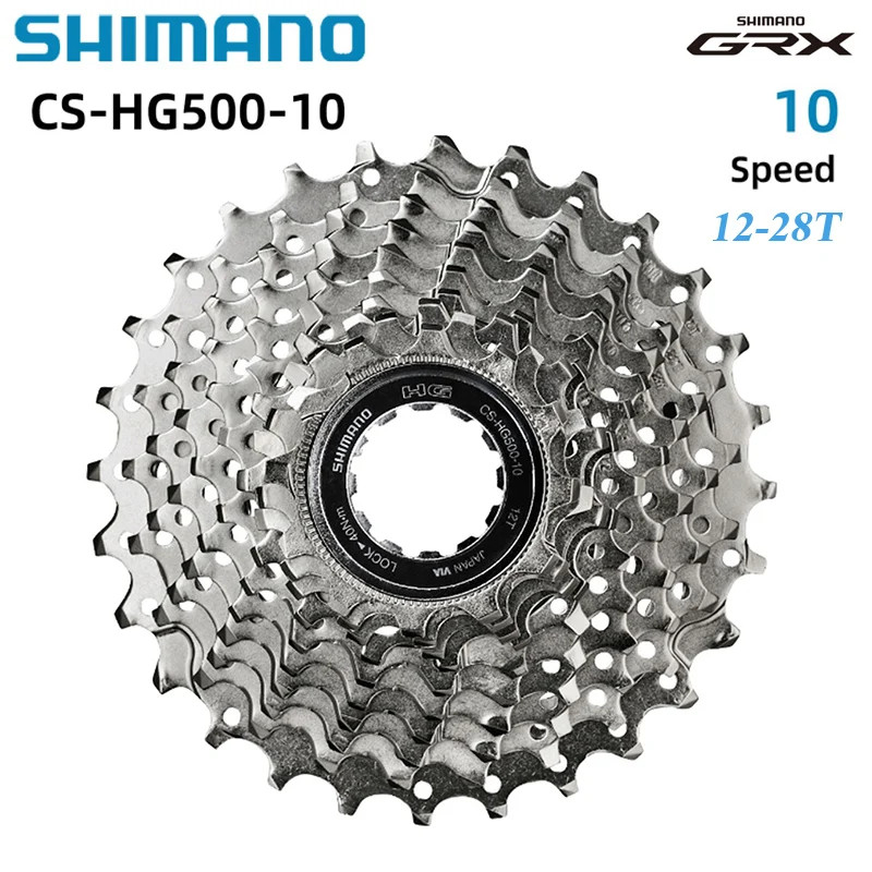 DEORE HYPERGLIDE CS-HG500 10 Speed Road Cassette 12-28T 11-25T/32T/34T CS-HG50-1