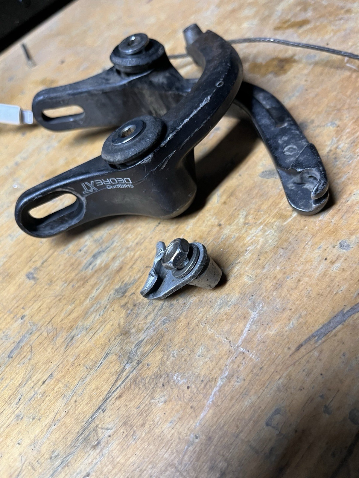 Shimano Deore XT Black U-Brake Caliper for MTB rear brake