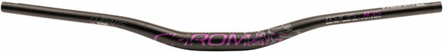 Chromag Fubars OSX 35 Handlebar – Aluminum, 35mm Rise, 35mm, 800mm, Black/Purple