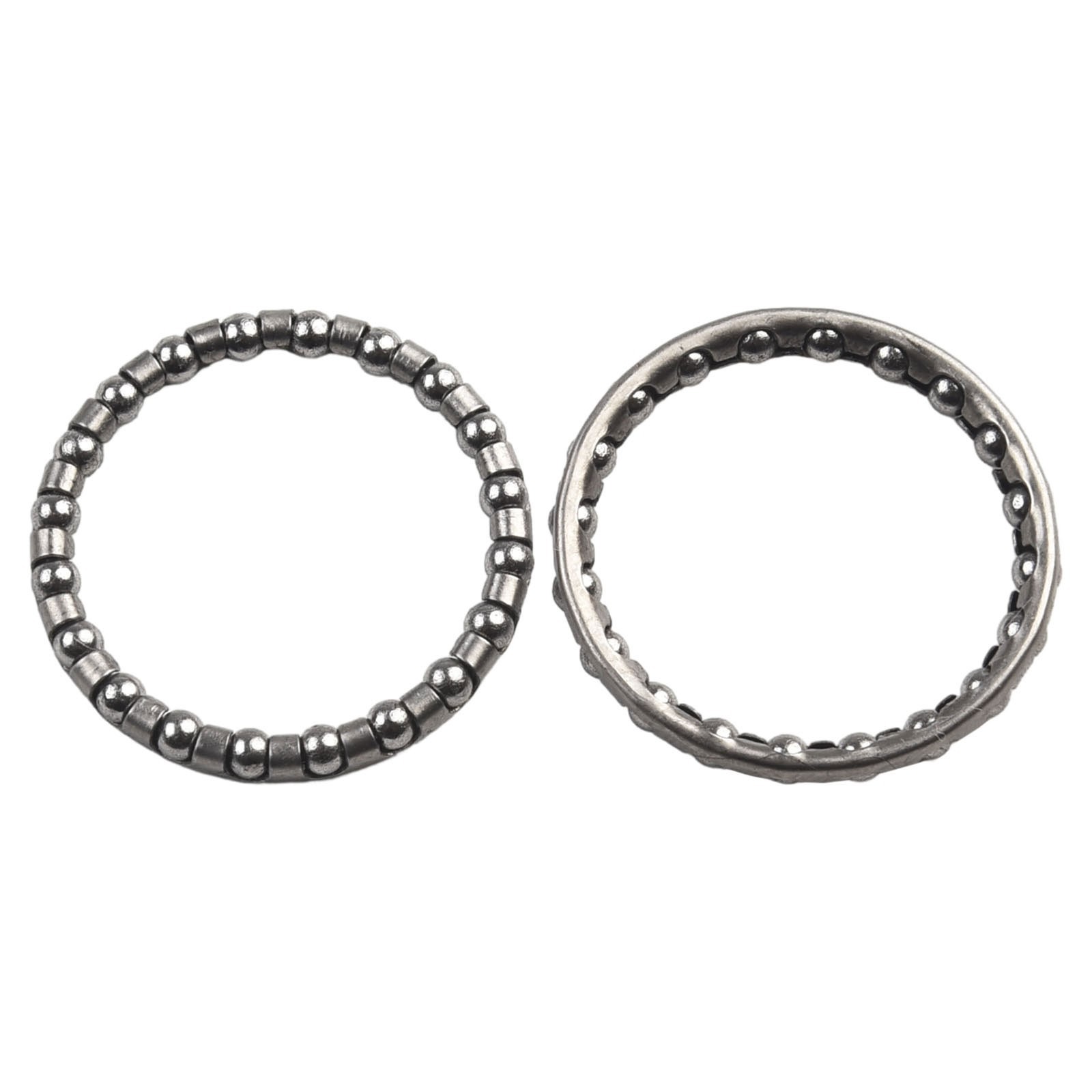 2Pcs 5/32 Bicycle Headset Caged Ball Bearing Set For MTB Bike Cycling 20 Balls