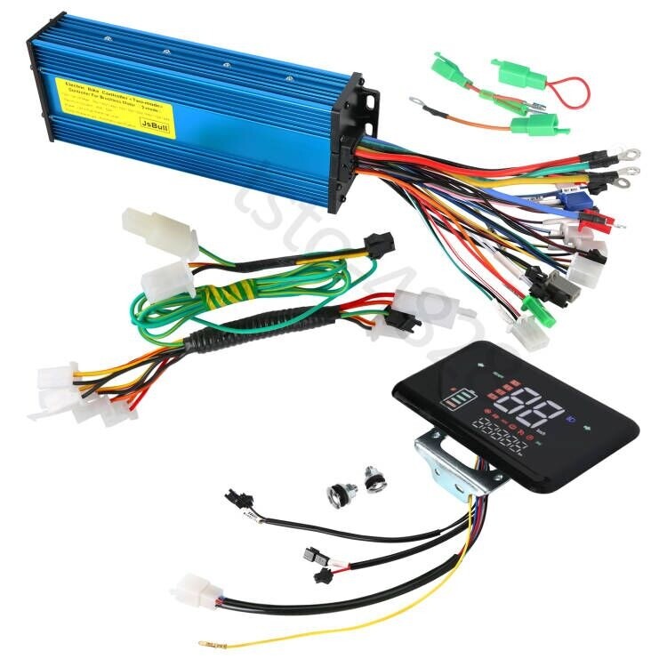 36V 48V 60V 72V 84V 1000W-2200W Brushless Motor Controller+Display Go Kart Quad