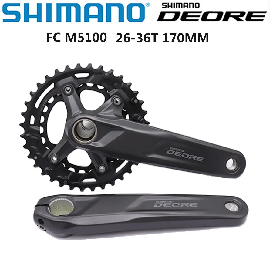 Bicycle Crankset M5100 1*11-Speed Crank Arm 175MM 170MM 32T 34T Chainring
