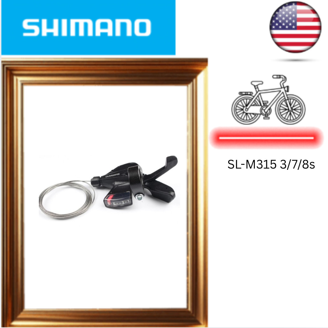 Shimano Altus SL-M315 3/8 3X8 Speed Trigger Shifter Dual Lever Shifters Set
