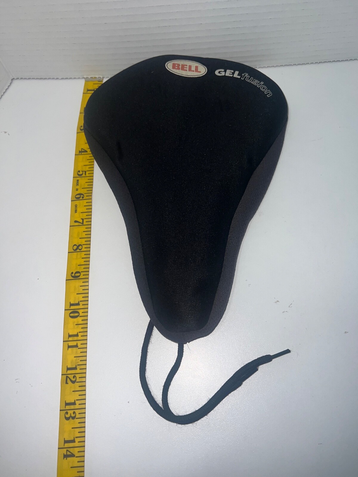 Bell Gel Fusion Bicycle Seat Cover Black 11″x7″x1″ (279mm x 177mm x 25mm) black