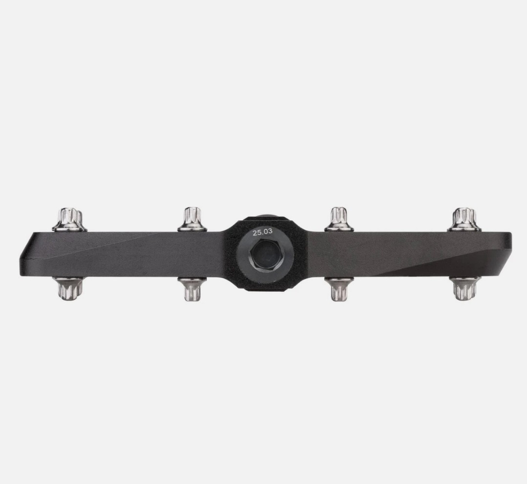 Gineyea Mountain / BMX Bike Pedals, Aluminum Alloy, 3 Sealed Bearings, Black