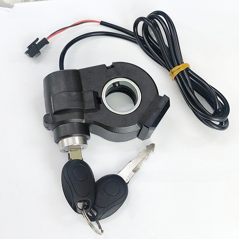 Voltage Monitoring Key Switch for Electric for scooters with 1.7m Wiring Length