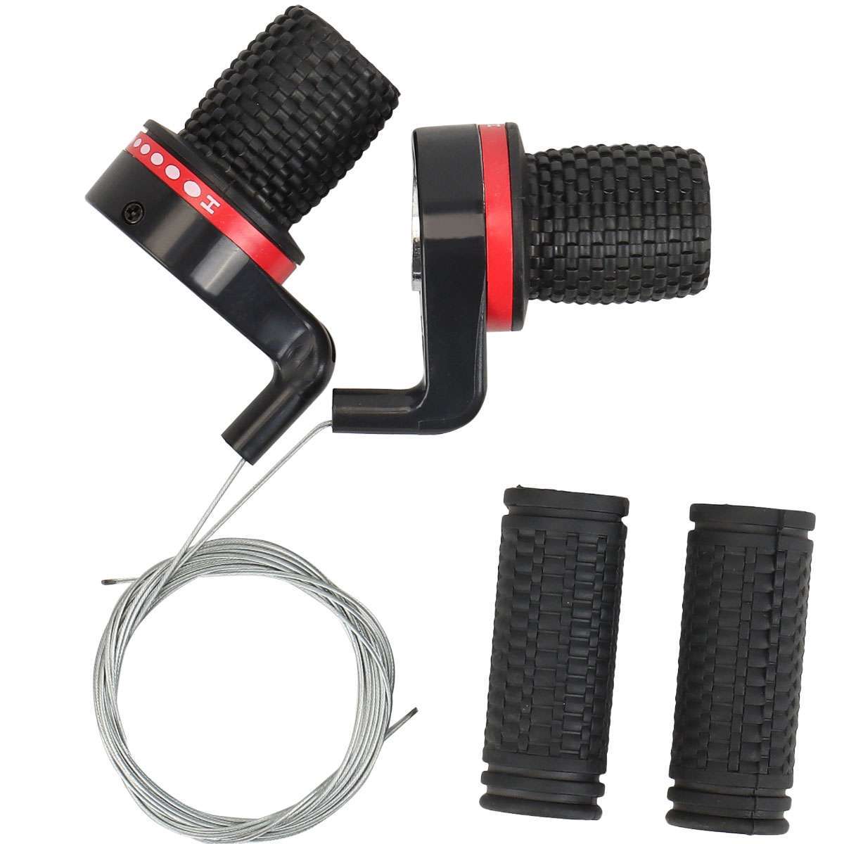Bicycle Shift Levers Handle Bike Twist Grip Gear Cycle Speed Handlebar Shifter