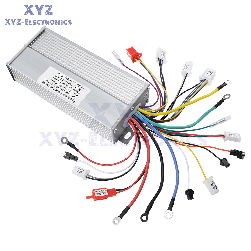 Brushless Controller 36V48V60V64V72V 350W 500W-1500W 5000W for Electric Bicycle