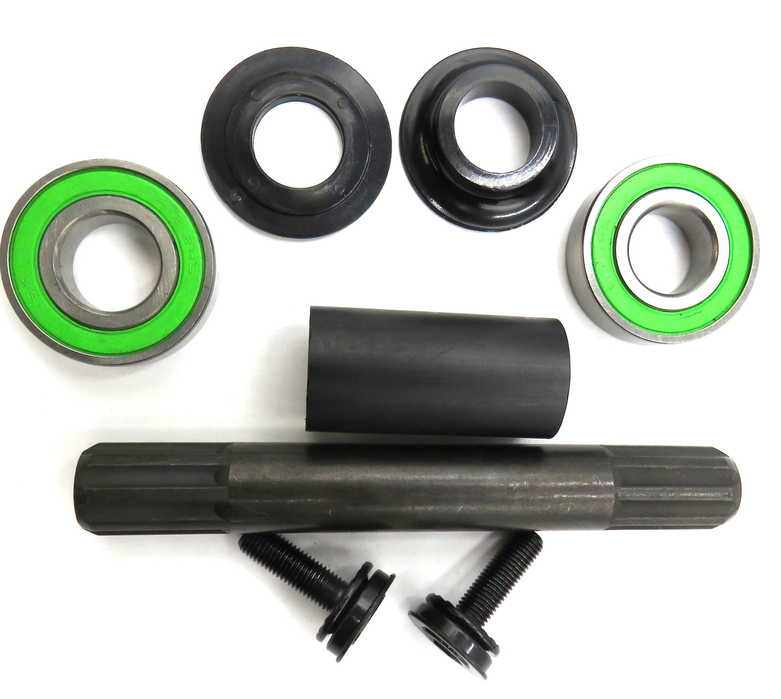 Redline / Alta Mid Sealed Bearing Bottom Bracket , 8 Spline Spindle 19mm & Bolts