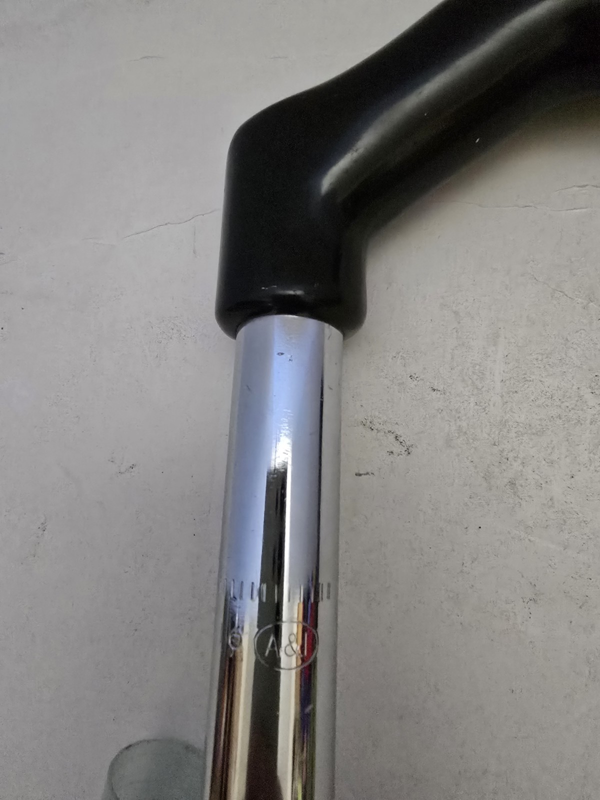 Vintage A&I Bicycle Gooseneck Stem 21.1 mm Black New