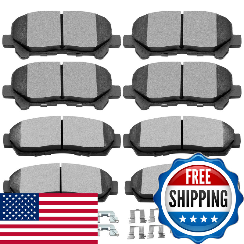 Scitoo D1281 D1089 Front Rear Ceramic Brake Pads Sets Fit For Honda Odyssey