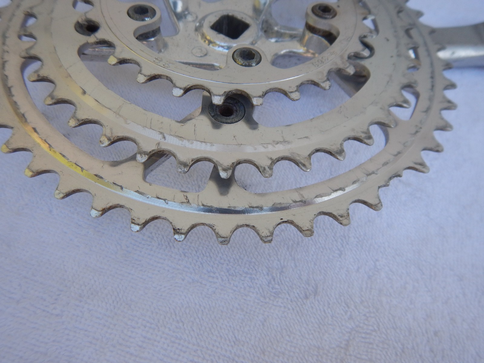 SR Sakae CR Turbine Triple Mountain Touring Bike 175 Cranks Crankset 110BCD