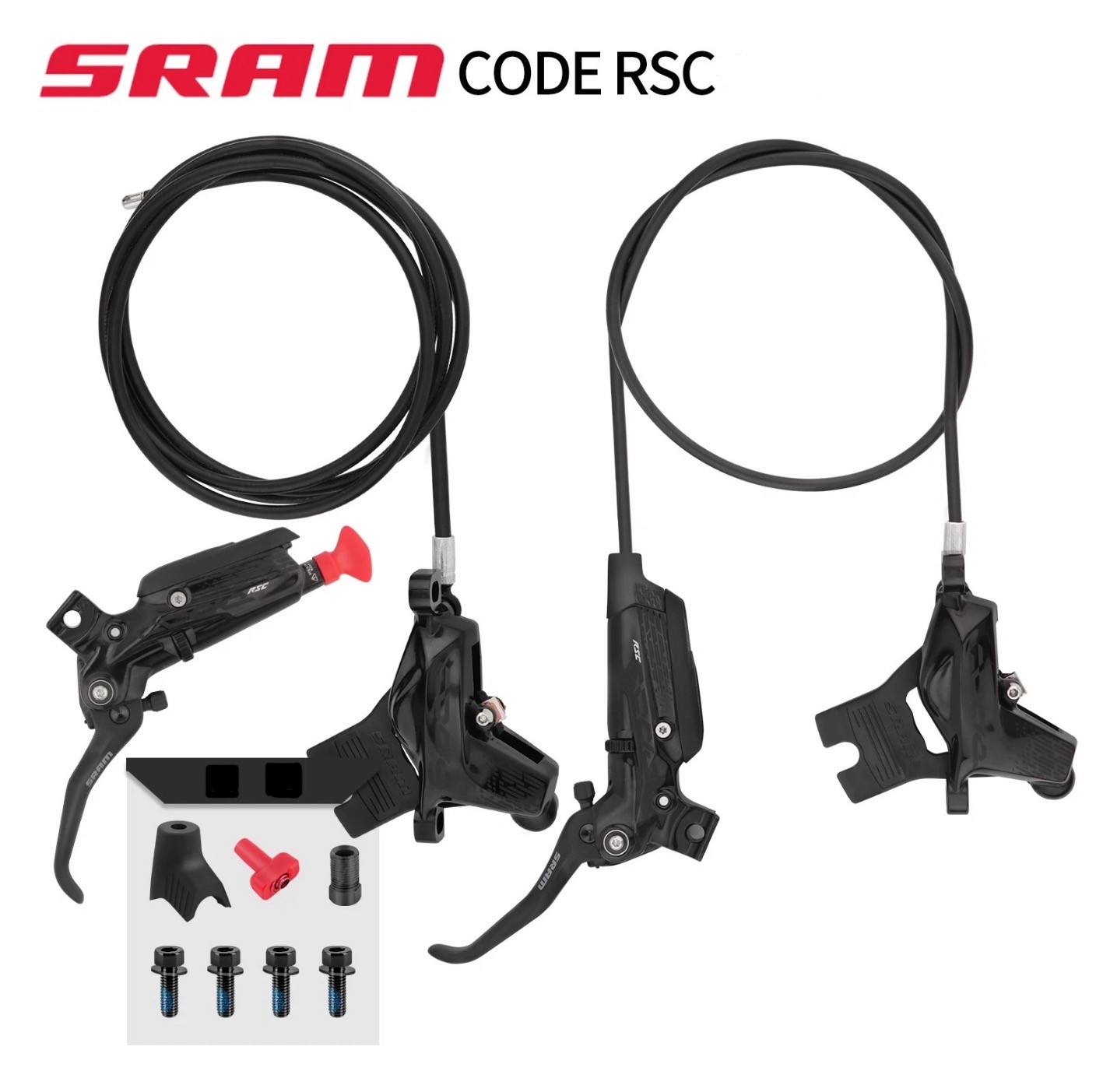 NEW SRAM Code RSC Brake Set Front and Rear Disc Brake 4 Piston
