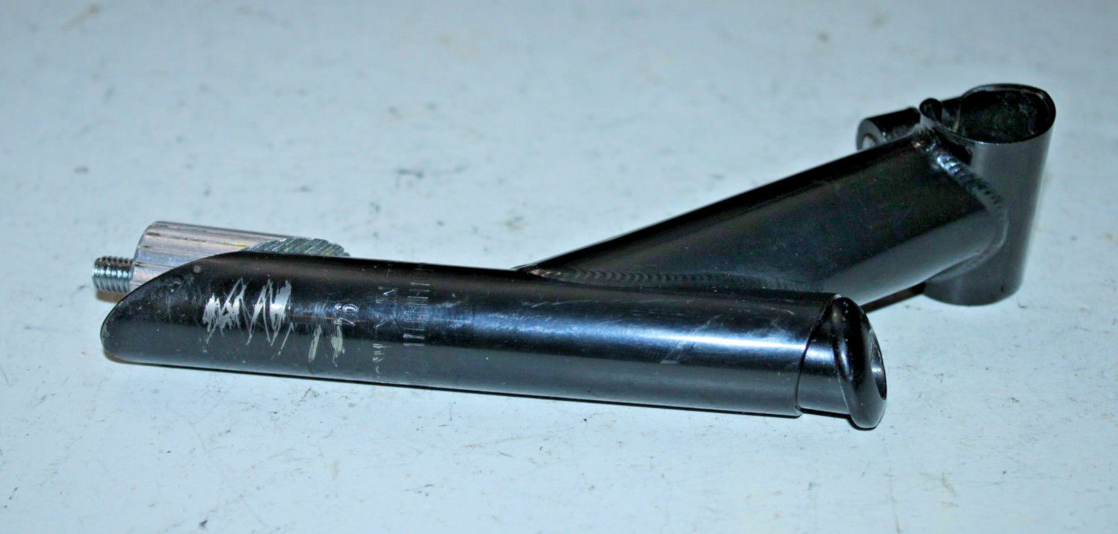 Vintage CL Black 25.4mm MTB Quill Stem 100mm 57º Rise Chromoly Steel Hybrid Road