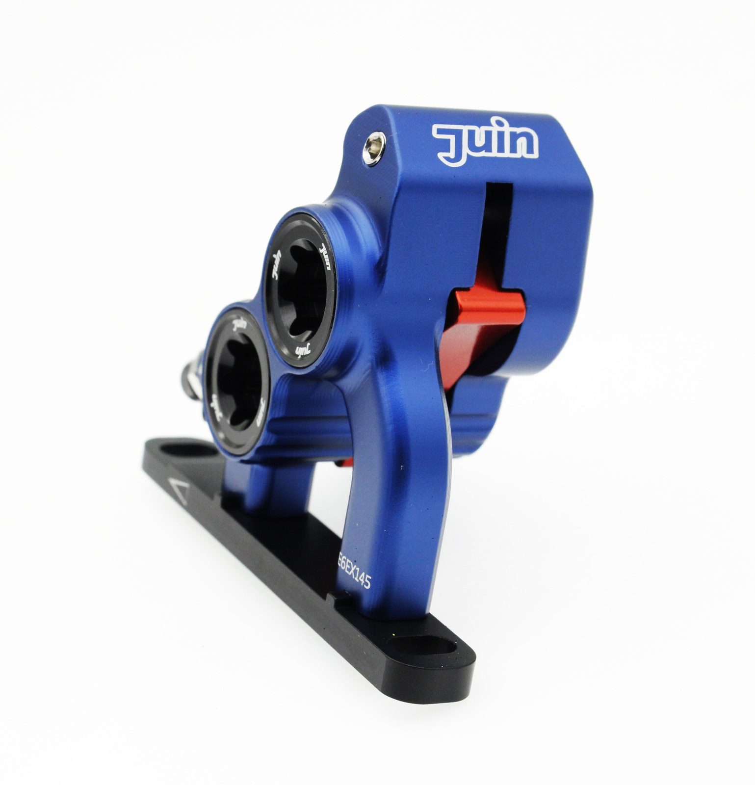 Blue Juin Tech ETF 4-Piston Flat Mount Brakes For Shimano Mineral Oil 160mm Set