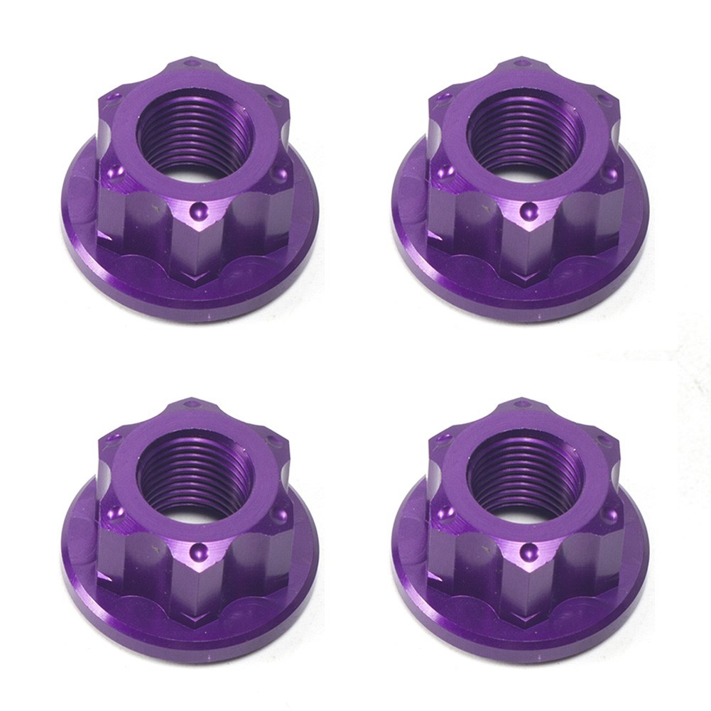 for m10 Track Wheel Nuts Bicycle Fixie Axle Screw for Rear Hub 4Pcs bike bolts