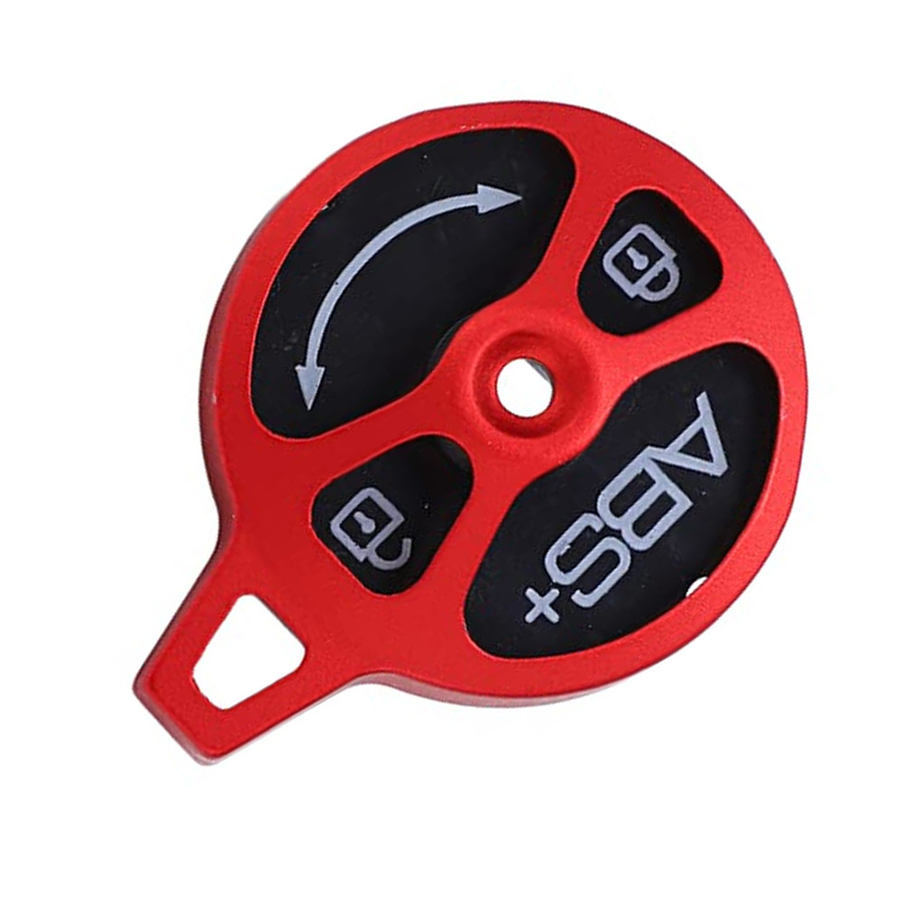 For Mountain Bike Shoulder Lock Switch Aluminum 5x5x3cm Red Black Blue